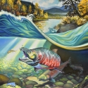 Rogue Salmon Print