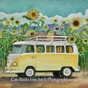 Yellow Bus print